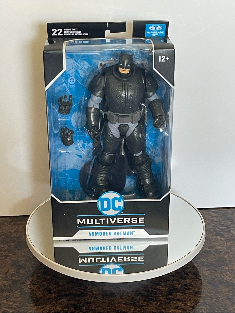 DC Comics Armored Batman Action Figure - Black, Gray